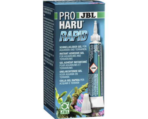 PRO JBL Haru Rapid Schnellkleber Gel für Aquarien und Terrarien