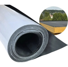 Rolle Dachabdichtungsbahn mit Beispiel einer Dachabdeckung