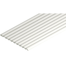 Planche profilée en plastique