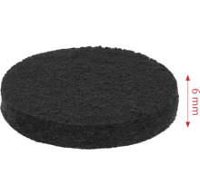 6 Millimeter dicke Reinigungsscheibe