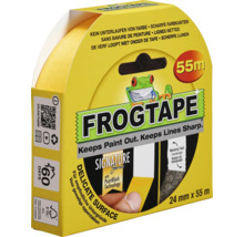 Frogtape Ruban de masquage pour surfaces délicates, longueur du rouleau 55 mètres