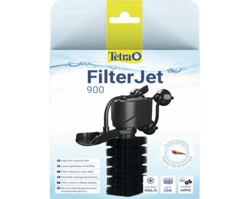 Tetra FilterJet 900 Filtre intérieur pour aquariums jusqu'à 230 litres