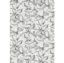 Papier peint textile à motif floral