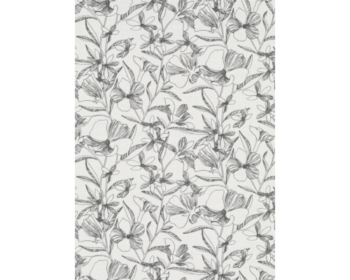 Papier peint textile à motif floral