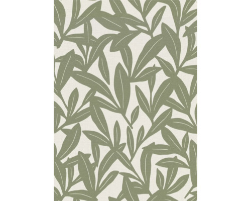 Papier peint avec motif de feuilles