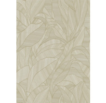 Vue détaillée d'un papier peint avec motif de feuilles