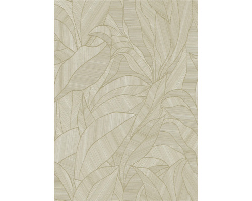 Vue détaillée d'un papier peint avec motif de feuilles