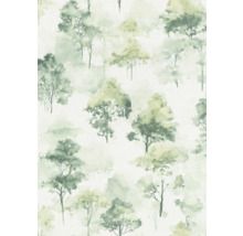 Papier peint avec motif d'arbre