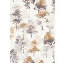 Papier peint motif arbre