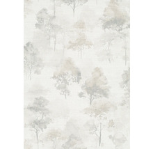 Papier peint avec motif d'arbres