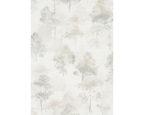 Papier peint avec motif d'arbres