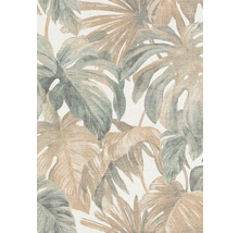 Papier peint avec motif de feuilles tropicales
