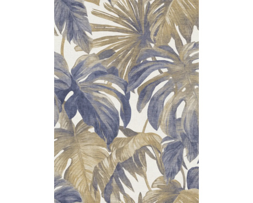 Papier peint avec motif de feuilles