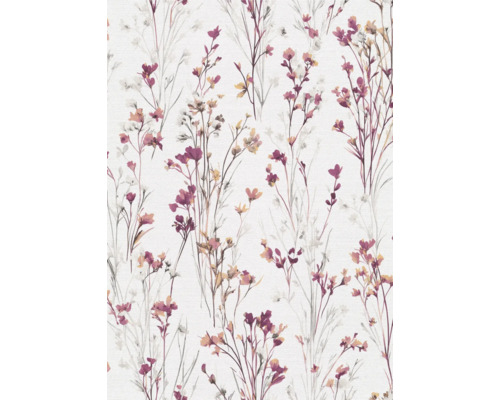 Papier peint à motif floral