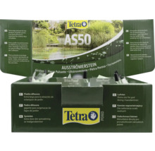 Emballage de vente avec pierres de diffusion Tetra Pond AS50 pour aerer les bassins de jardin, Tetra Logo.