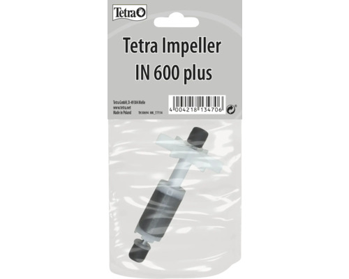 Turbine de remplacement Tetra Impeller IN 600 plus pour filtre intérieur d'aquarium.