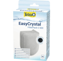 Tetra EasyCrystal FilterPack C 600, trois cartouches filtrantes au charbon actif pour Tetra EasyCrystal Filter.