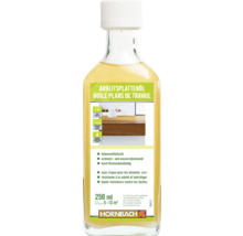 Huile pour plans de travail en bouteille de 250 millilitres de Hornbach