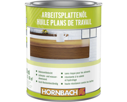 Huile pour plans de travail en bidon