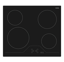 Plaque de cuisson avec quatre zones de cuisson