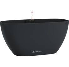 Jardinière noire avec indicateur de niveau d'eau