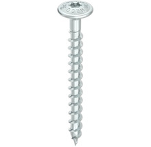 Vis Heco avec tête bombée et nervures de fraisage