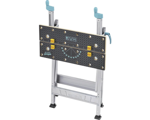 Wolfcraft Master 200 Werkbank mit verstellbaren Spannbacken