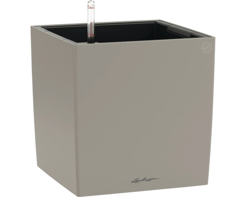 Pot de fleurs rectangulaire Lechuza avec indicateur de niveau d'eau