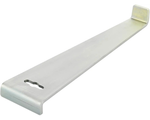 Zugeisen aus Metall für die Verlegung von Laminat und Parkett.