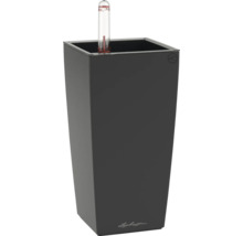 Haut bac à plantes carré avec indicateur de niveau d'eau.