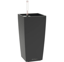 Pot de fleurs noir avec indicateur de niveau d'eau