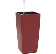 Pot de fleurs rectangulaire avec système d'irrigation et indicateur de niveau d'eau