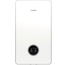 Logo Bosch au-dessus d'un système de chauffage avec écran