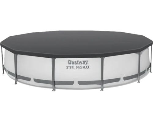 Piscine tubulaire Bestway Steel Pro Max avec couverture