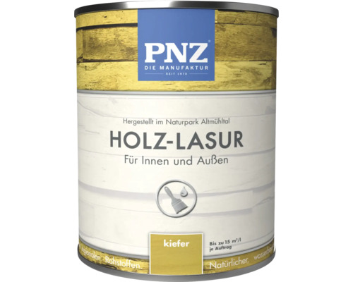 Lasure pour bois pour l'intérieur et l'extérieur, style pin de PNZ