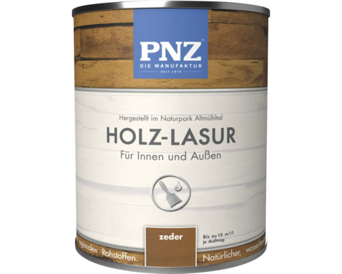 Pot de lasure pour bois cèdre pour l'intérieur et l'extérieur