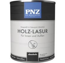 Lasure pour bois intérieur et extérieur de PNZ couleur ébène en bidon