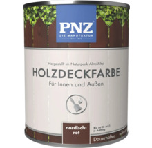 Holzdeckfarbe für den Innen- und Aussenbereich in der Dose