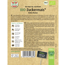 Samenpackung Bio-Zuckermais Golden Bantam