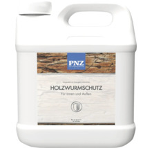 PNZ Holzwurmschutz für den Innen- und Außenbereich in einem weißen Behälter