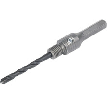 Foret avec tige métallique