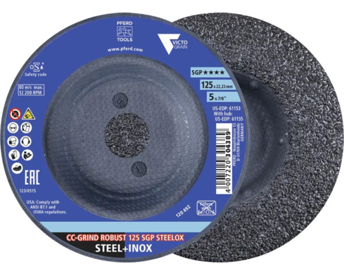 Disque à tronçonner Pferd 125 millimètres pour acier et acier inoxydable