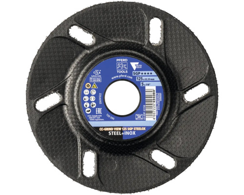 Disque à tronçonner Pferd pour acier et inox, 125x22,23 millimètres