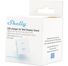 Shelly USB Ladegerät für Wanddisplayständer in Verpackung