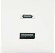 Nahaufnahme von USB- und USB-C-Anschlüssen