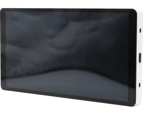 Moniteur pour interphone vidéo, unité intérieure plate avec écran.