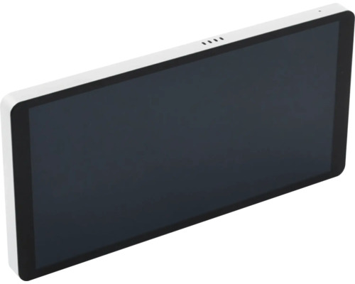 Écran plat de type tablette pour le contrôle des systèmes de maison intelligente.