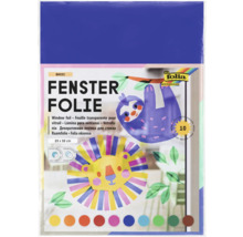 Packung Fensterfolie, 23 mal 33 Zentimeter, selbstklebend, transparent