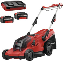 Tondeuse à gazon sans fil Einhell avec deux batteries et un chargeur