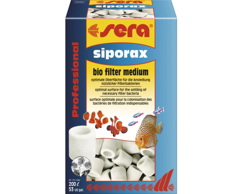 Sera Siporax Bio Filtermedium, 200 Liter Packung